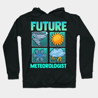 Funny Future Meteorologist Tornado Storm Weather Hoodie